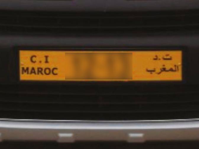 Immatriculation des véhicules automobiles dans la série Régime temporaire RT (Ex CI coopération internationale)